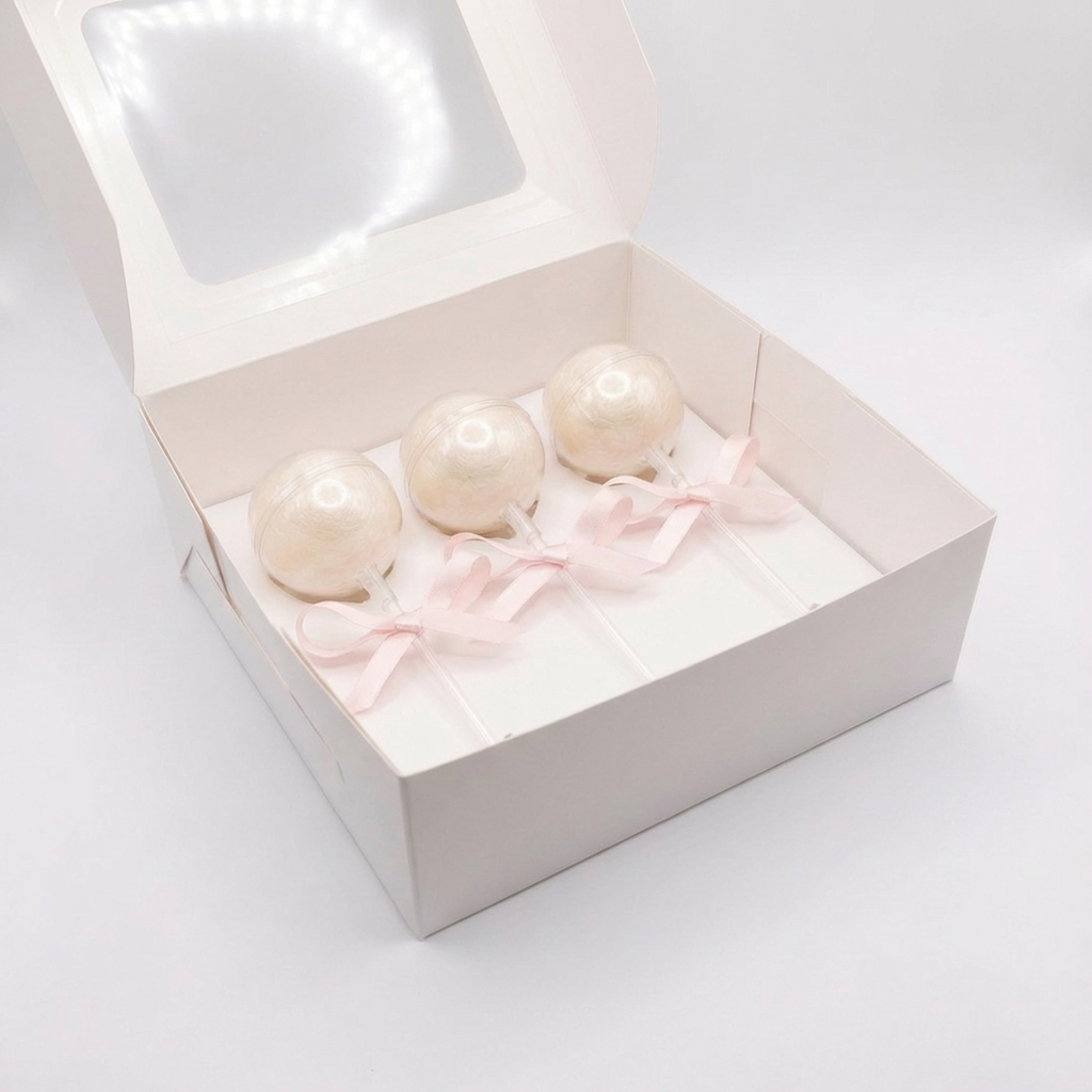 Candy Floss Glitter Orbs